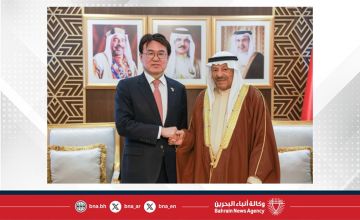 خلال استقباله وفدا من الجمعية الوطنية بجمهورية كوريا.. رئيس مجلس الشورى: علاقات الصداقة الوثيقة والتعاون البناء بين مملكة البحرين وجمهورية كوريا تعزز الشراكات البرلمانية والاقتصادية المساندة للتطور في البلدين الصديقين