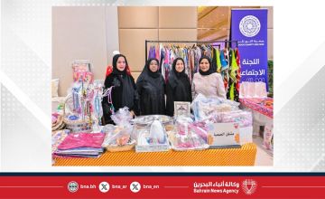بحضور سمو الشيخة ثاجبة بنت سلمان آل خليفة .. جمعية النور للبر تفتتح معرض أهلا رمضان بمشاركة جمعية رواد الأعمال البحرينية العمانية