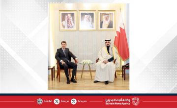 محافظ العاصمة يستقبل السفير الألماني لدى مملكة البحرين