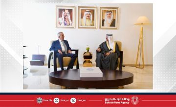 رئيس هيئة البحرين للثقافة والآثار يستقبل وزير الثقافة بالمملكة الأردنية الهاشمية رئيس هيئة البحرين للثقافة والآثار يستقبل وزير الثقافة بالمملكة الأردنية الهاشمية
