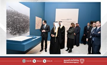 رئيس جمهورية قبرص يقوم بزيارة متحف البحرين الوطني