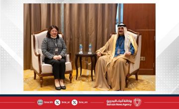 الأمين العام لمجلس النواب يلتقي بنائبة الأمين العام لمجلس النواب التايلندي