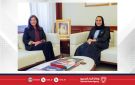 وزيرة الإسكان والتخطيط العمراني تستقبل سفيرة جمهورية مصر العربية لدى مملكة البحرين