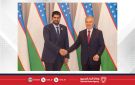 لدى استقبال فخامته الوفود الآسيوية الرياضية.. عيسى بن علي يلتقي رئيس جمهورية أوزبكستان