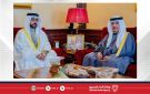 سمو الشيخ علي بن خليفة يستقبل القنصل العام لمملكة البحرين في دبي