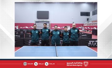 قمة كرة الطاولة البحرينية بين البحرين وسار في ختام القسم الأول