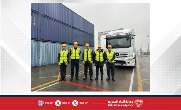 في إطار زيارته إلى المملكة المتحدة ... رئيس الجمارك يقوم بزيارة ميدانية إلى ميناء بوابة لندن