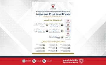 في إطار الجهود الحكومية المستمرة لتطوير الخدمات وإعادة هندستها.. تطوير 37 خدمة في 11 جهة حكومية خلال الفترة من 15 يناير إلى 26 فبراير
