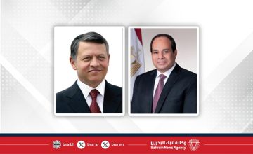 الرئيس المصري يستقبل ملك الأردن اليوم