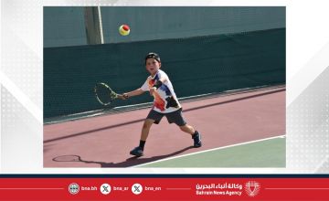 120 ناشئا يشاركون في مهرجان بطولة إبراهيم خليل كانو الثالثة عشرة لناشئي التنس