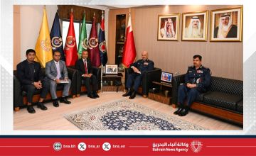 رئيس الشرطة يستقبل سفير جمهورية بنغلاديش الشعبية لدى مملكة البحرين رئيس الشرطة يستقبل سفير جمهورية بنغلاديش الشعبية لدى مملكة البحرين