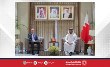 وزير المالية والاقتصاد الوطني يستقبل الرئيس التنفيذي الإقليمي لشركة إي بي إم تيرمينالز في منطقة آسيا والشرق الأوسط