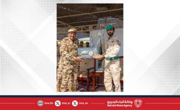 سمو الشيخ ناصر بن حمد آل خليفة يشهد الاحتفال بذكرى مرور خمسين عاما على تأسيس القوة الخاصة الملكية وتخريج دورة الصاعقة المشتركة 52