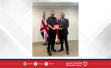 في إطار زيارتهما إلى المملكة المتحدة ... وكيل وزارة الداخلية لشؤون الجنسية والجوازات والإقامة ورئيس الجمارك يجتمعان مع المدير العام لجهاز أمن الحدود بالمملكة المتحدة