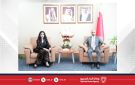 وزير التنمية الاجتماعية يستقبل ممثل منظمة الأمم المتحدة للطفولة (اليونيسف) لدى مملكة البحرين والمقيمة في الرياض - bh