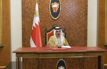  ملك البحرين يوجه رسالة لجيش المملكة بعد استهدافات إيرانية
