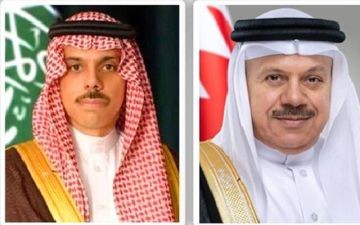 وزيرا خارجية البحرين والسعودية يبحثان تطورات المنطقة وحرية الملاحة وزيرا خارجية البحرين والسعودية يبحثان تطورات المنطقة وحرية الملاحة