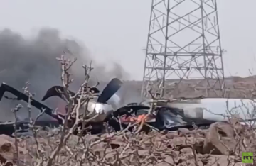 سقوط طائرة بدون طيار أمريكية من طراز MQ-9 في جيبوتي (فيديو) سقوط طائرة بدون طيار أمريكية من طراز MQ-9 في جيبوتي (فيديو)