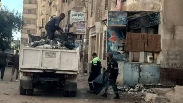 حملات مكثفة لرفع القمامة من منطقة مساكن الزراعة بكفر الشيخ صور حملات مكثفة لرفع القمامة من منطقة مساكن الزراعة بكفر الشيخ صور