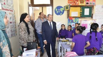 محافظ بورسعيد: متابعة الانضباط بالمدارس وتهيئة بيئة تعليمية آمنة للطلاب محافظ بورسعيد: متابعة الانضباط بالمدارس وتهيئة بيئة تعليمية آمنة للطلاب
