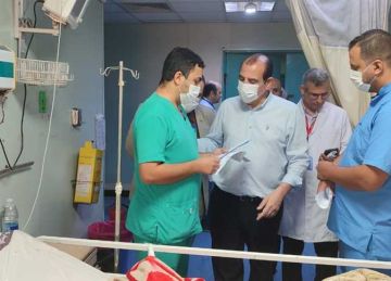 نائب وزير الصحة يتفقد مستشفى الأحرار التعليمي بالشرقية ويوجه بإجراءات عاجلة