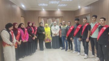 جامعة أسوان تطلق مبادرة بناء إنسان طالب متميز لبناء جيل مبتكر ومبدع جامعة أسوان تطلق مبادرة بناء إنسان طالب متميز لبناء جيل مبتكر ومبدع