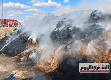 حريق داخل مصنع فايبر في قليوب.. و9 سيارات إطفاء لإخماده حريق داخل مصنع فايبر في قليوب.. و9 سيارات إطفاء لإخماده