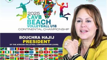 رئيسة الاتحاد الإفريقي للطائرة: افتتاح المتحف المصري الكبير حدث حضاري يبهر العالم رئيسة الاتحاد الإفريقي للطائرة: افتتاح المتحف المصري الكبير حدث حضاري يبهر العالم