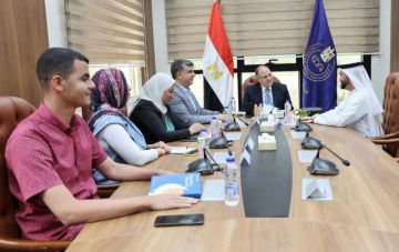 هيئة الدواء المصرية تبحث مع شركة وقاية الإماراتية الاستثمار في مصر لتعزيز منظومة إدارة المخلفات الطبية والدوائية هيئة الدواء المصرية تبحث مع شركة وقاية الإماراتية الاستثمار في مصر لتعزيز منظومة إدارة المخلفات الطبية والدوائية