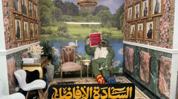 ركن دعائي لفيلم السادة الأفاضل قبل عرضه في مهرجان الجونة ركن دعائي لفيلم السادة الأفاضل قبل عرضه في مهرجان الجونة