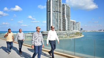 وفد إسباني يزور مدينة العلمين الجديدة لبحث فرص التعاون والاستثمار