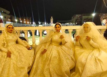 حفل زفاف جماعي لـ 12 عروسة يتيمة بالعريش