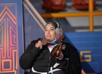 فاطمة محروس تحصد برونزية وزن 67 كجم ببطولة العالم لرفع الأثقال البارالمبي