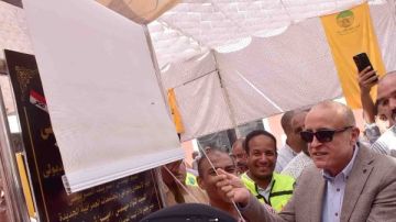 بتكلفة 90 مليون جنيه.. محافظ الأقصر يفتتح محطة رفع صرف صحي نجع أبو مسلم