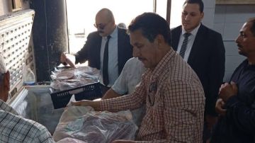 ضبط مصنع ألبان غير مرخص و800 كجم منتجات غير صالحة بالمنيا