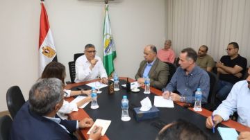 محافظ الجيزة: استعدادات مكثفة قبل الافتتاح التاريخي للمتحف الكبير محافظ الجيزة: استعدادات مكثفة قبل الافتتاح التاريخي للمتحف الكبير