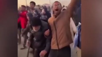 احتفالات فى قطاع غزة بعد التوصل إلى اتفاق وقف إطلاق النار