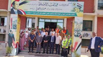 جهود مشتركة بين جامعة سوهاج و حياة كريمة لفحص وعلاج 429 مريض جهود مشتركة بين جامعة سوهاج و حياة كريمة لفحص وعلاج 429 مريض
