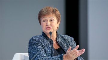 مديرة صندوق النقد: التأثير الاقتصادي الكامل للرسوم الجمركية الأمريكية لم يتكشف بعد مديرة صندوق النقد: التأثير الاقتصادي الكامل للرسوم الجمركية الأمريكية لم يتكشف بعد