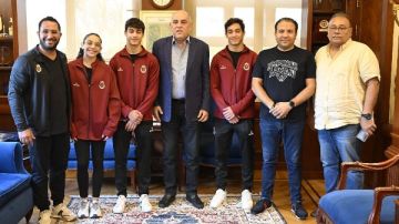 نادي الصيد يستقبل أبطال الجمباز بعد تألقهم في بطولتي البحر الأبيض المتوسط وأفريقيا نادي الصيد يستقبل أبطال الجمباز بعد تألقهم في بطولتي البحر الأبيض المتوسط وأفريقيا