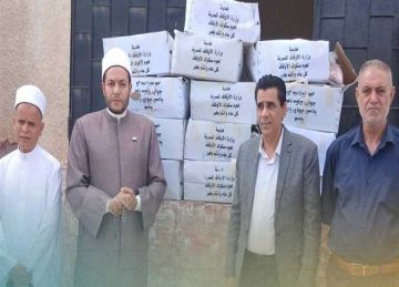  أوقاف شمال سيناء تتسلم 2 طن من لحوم صكوك الأضاحي