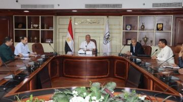 السكرتير العام يناقش موقف ومستجدات المتغيرات المكانية بمدينة بني سويف السكرتير العام يناقش موقف ومستجدات المتغيرات المكانية بمدينة بني سويف