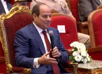 السيسي للمصريين: متفائل جدا.. وإوعوا تنسوا إن اللي إحنا فيه كله كرم من ربنا  السيسي للمصريين: متفائل جدا.. وإوعوا تنسوا إن اللي إحنا فيه كله كرم من ربنا