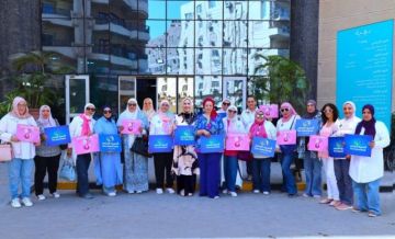 ضمن فعاليات لشهر أكتوبر الوردي.. المصرف المتحد يطلق حملة للفحص المجاني والتوعية بمرض سرطان الثدي لعضوات منتدي لكي بالتعاون مع مؤسسة بهية