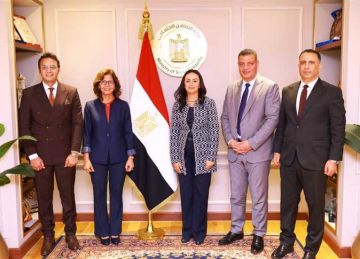 وزيرة التضامن تلتقي المدير التنفيذي للأكاديمية الوطنية للتدريب