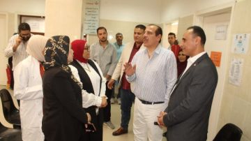 الصحة: خصم من فريق مكافحة العدوى بمديرية بني سويف