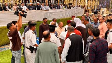 الصلح خير.. إنهاء خصومة ثأرية بين عائلتين بيونس صميدة بالمنيا.. صور الصلح خير.. إنهاء خصومة ثأرية بين عائلتين بيونس صميدة بالمنيا.. صور