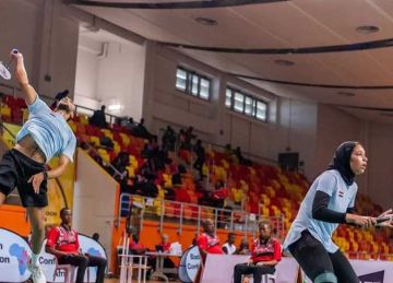 منتخب مصر يحصد برونزيتين ببطولة الجزائر الدولية للريشة الطائرة منتخب مصر يحصد برونزيتين ببطولة الجزائر الدولية للريشة الطائرة