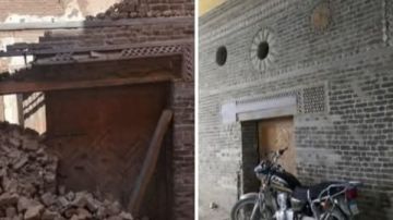 هدم واجهة منزل أثرية بجنوب الأقصر.. وتحرك سريع من الآثار هدم واجهة منزل أثرية بجنوب الأقصر.. وتحرك سريع من الآثار