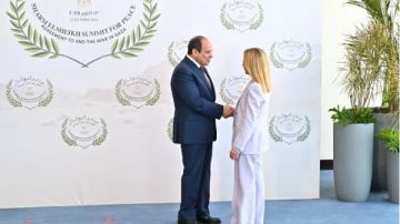 رئيسة وزراء إيطاليا للرئيس السيسي: ملتزمون بإعادة إعمار غزة وحل الدولتين